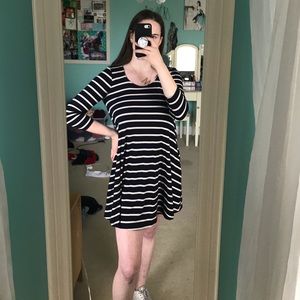 Urban Outfitters striped dress with pockets